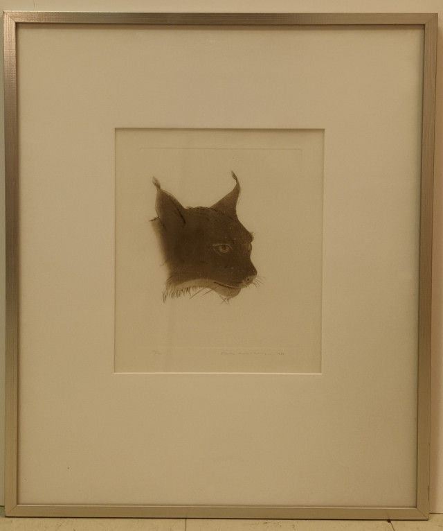 Grafiikka,Pentti Lumikangas signeerattu