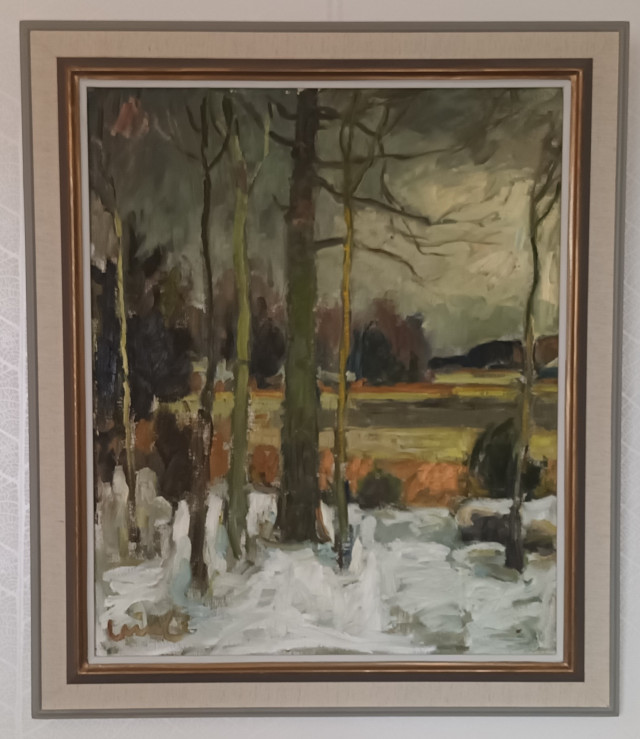 Öljy kankaalle Olavi Laine