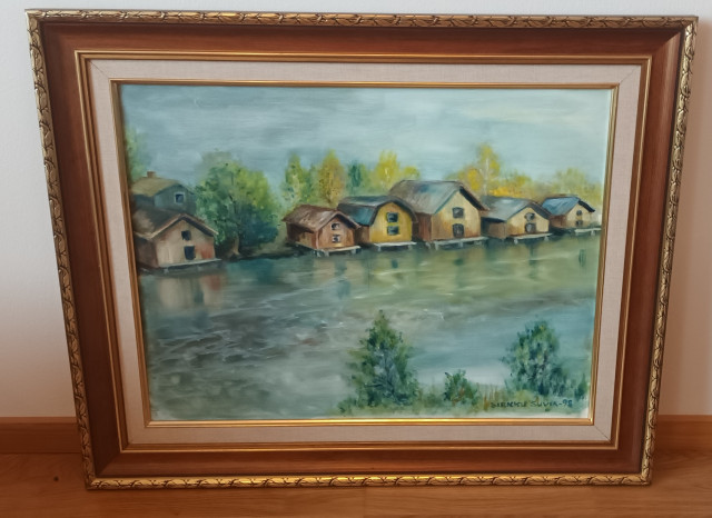 Öljy kankaalle