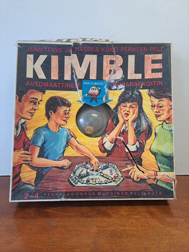 Vanha Kimble-peli, osat tallessa