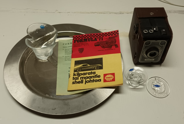Autonäyttelyn esite 1971 ym