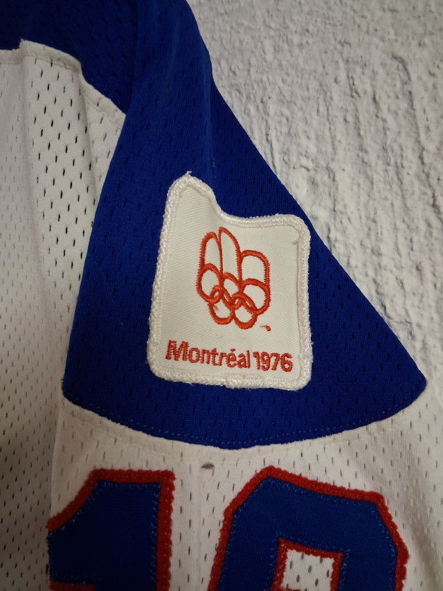 Winnipeg Jets Pelipaita Hexi Riihiranta ,Game Worn,1976