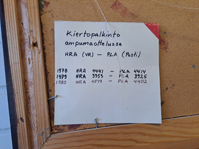 Signeerattu taulu (ampumaottelun kiertopalkinto)