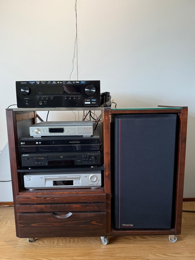 Lundian räkki ilman stereoita.