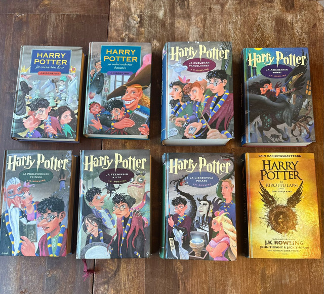 Harry Potter, kovakantinen kirjasarja
