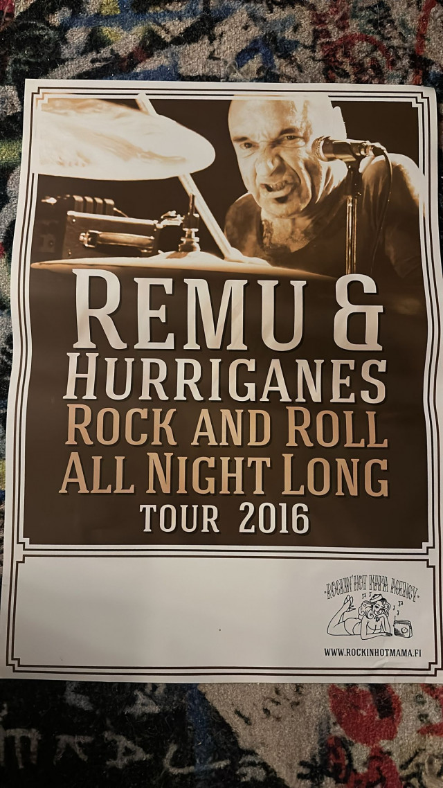 Remu ja Hurriganes keikkajuliste
