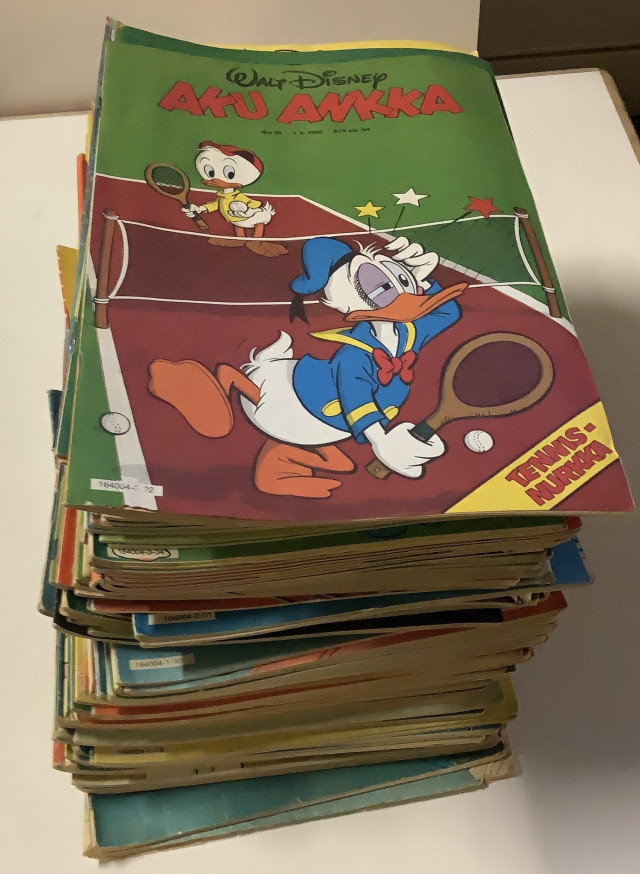 Aku Ankkalehtiä 1972-1982 vuosilta