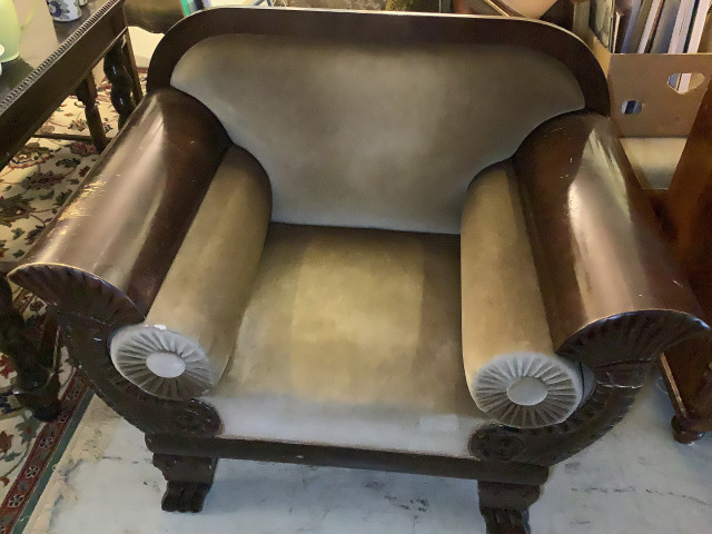 Biedermaier nojatuoli