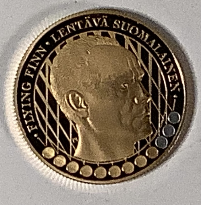 Paavo Nurmi lentävä suomalainen mitali