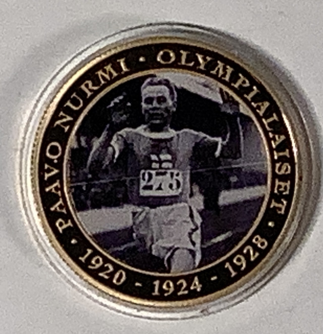 Paavo Nurmi lentävä suomalainen mitali