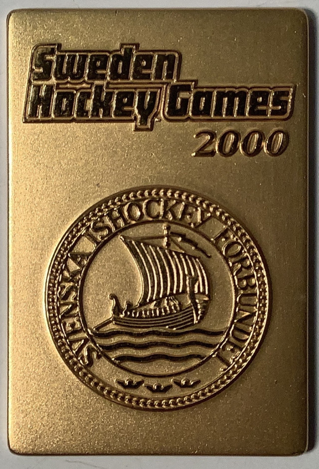 sweden hockey games 2000 muistomitali