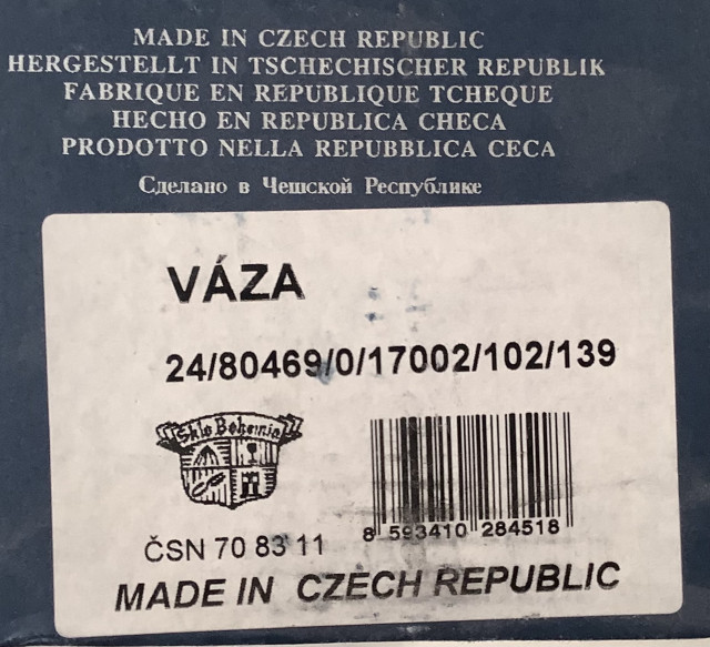 Bohemia kristalliastia