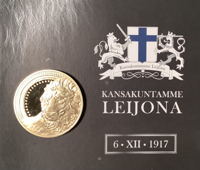 Suomen leijona mitali