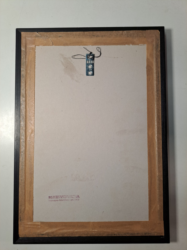 MANNERHEIM valokuvataulu, Mannerheimin omalla nimikirjoituksella ja saatetekstillä