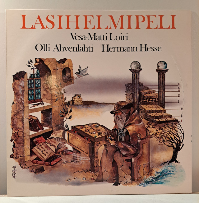 Vesa-Matti Loiri LP-levy Lasihelmipeli