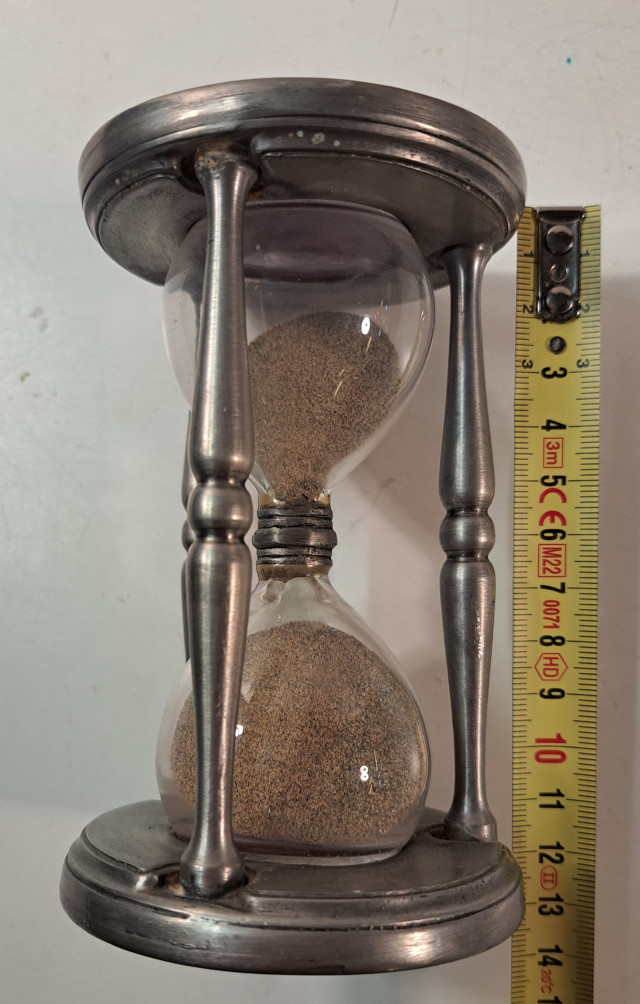 Tiimalasi Korkeus 12,5cm