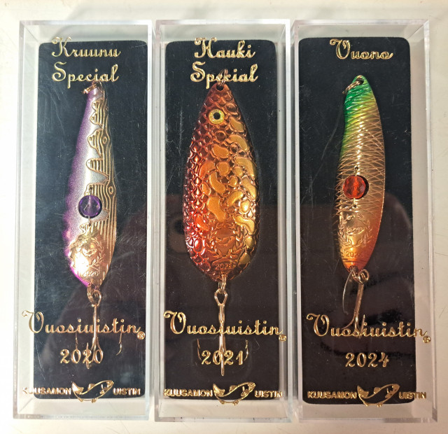 Vuosiuistimia vuosilta 2020, 2021 ja 2024