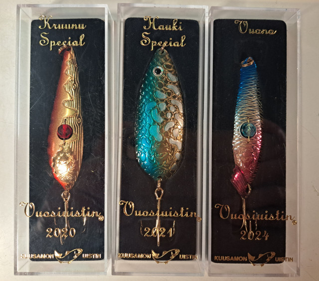 Vuosiuistimia vuosilta 2020, 2021 ja 2024