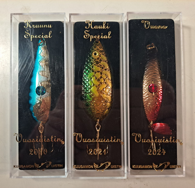 Vuosiuistimia vuosilta 2020, 2021 ja 2024