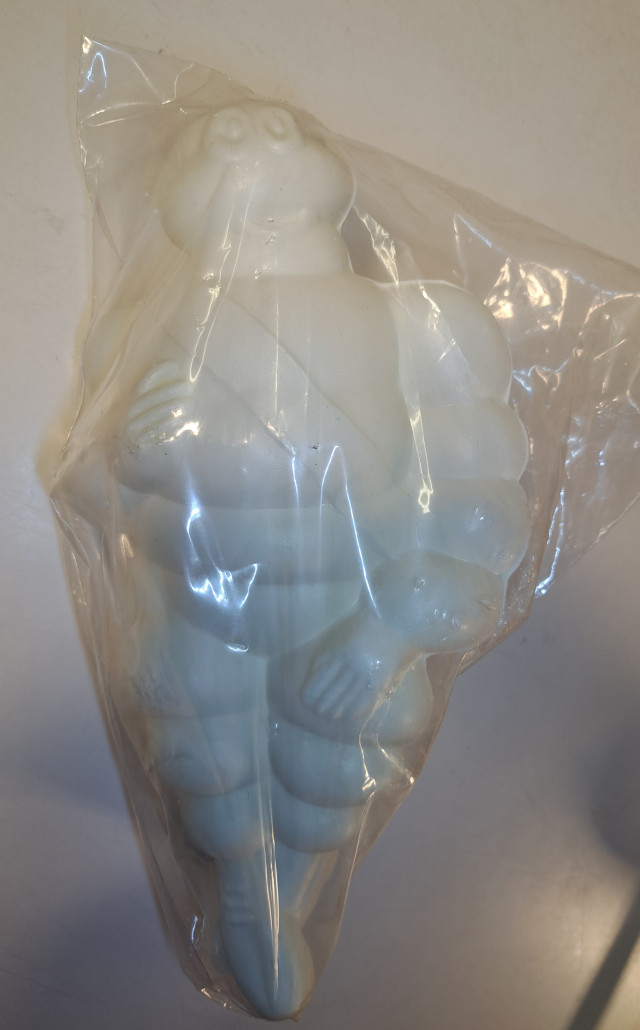 Michelin-mies, vanha mainosvalo