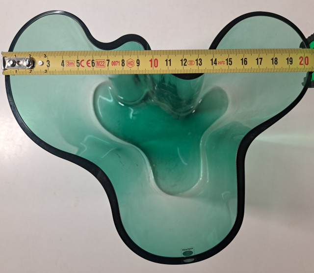 Iso Aalto-maljakko, happosigneerattu