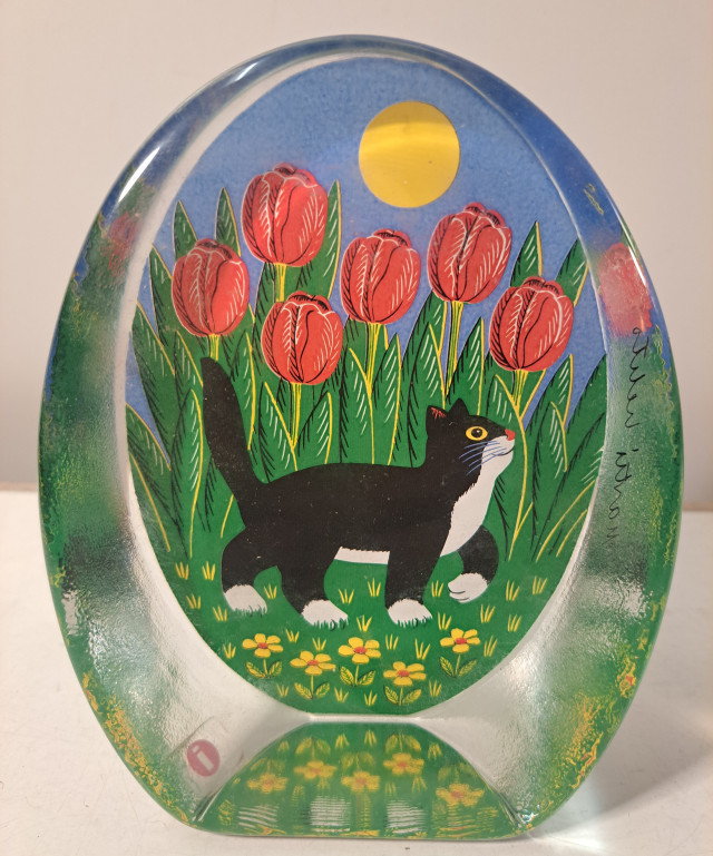 Iittalan Taidelasiveistos, signeerattu Martti Lehto