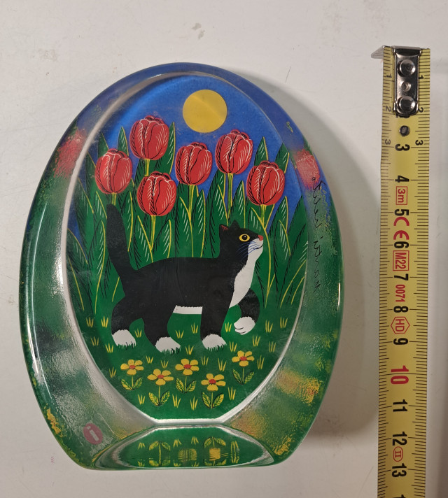 Iittalan Taidelasiveistos, signeerattu Martti Lehto