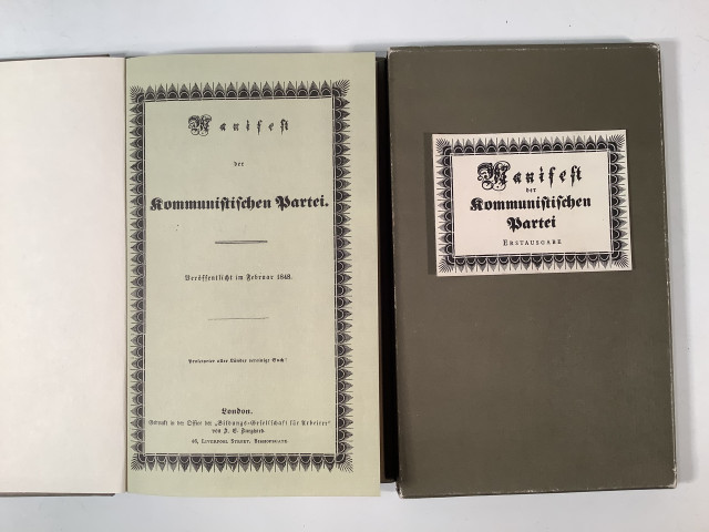 Manifest KOMMUNISTICHEN Partie