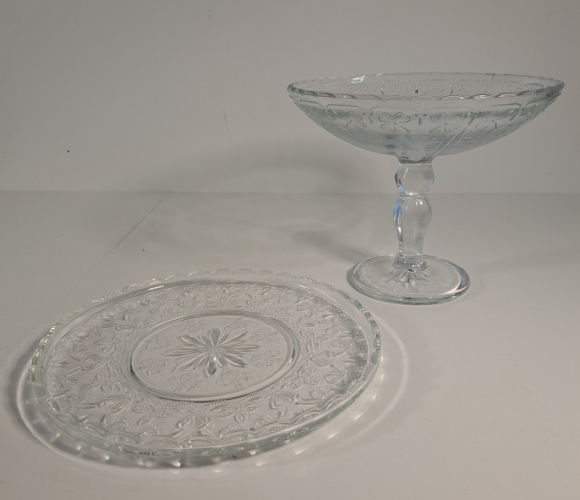 Lasiset tarjoiluastiat Nuutajärvi