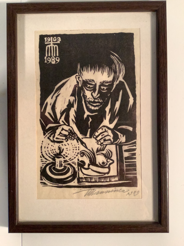 Tauno Manninen grafiikanlehtip