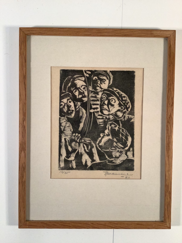 Tauno Manninen grafiikanlehti , 1943