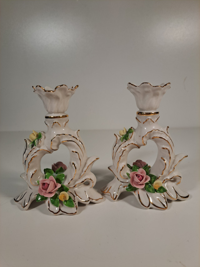 VON SCHIERHOLZ Germany,Kynttilänjalat keramiikkaa