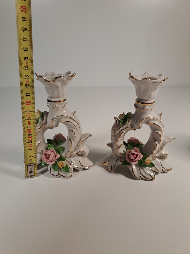 VON SCHIERHOLZ Germany,Kynttilänjalat keramiikkaa