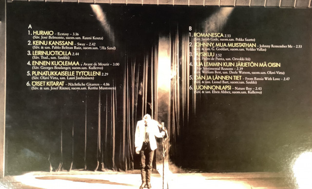 Topi Sorsakosken Lp-levy “Hurmio”