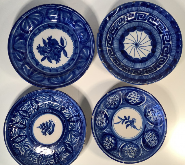 Lautaset 1800 luvulta 4 kpl