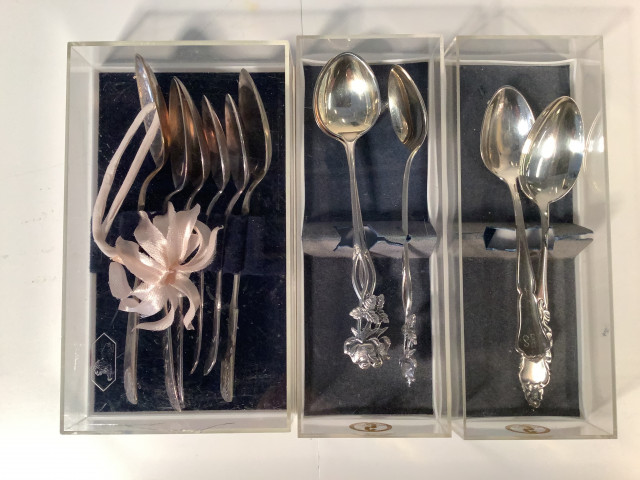 Lusikoita, alpakka 11 kpl