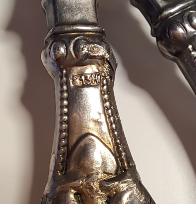 Hopeiset sokeriottimet