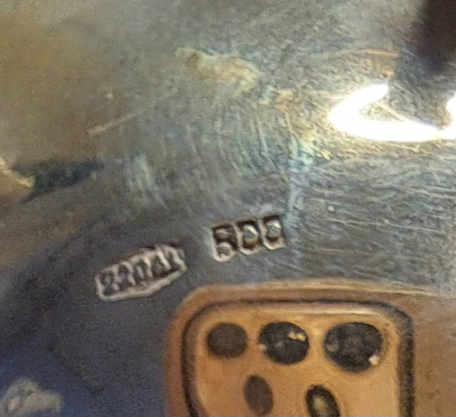 Hopeiset sokerikko+kermakko