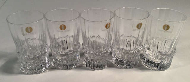 Tapio Wirkkalan. Pallas snapsilasit 5 kpl