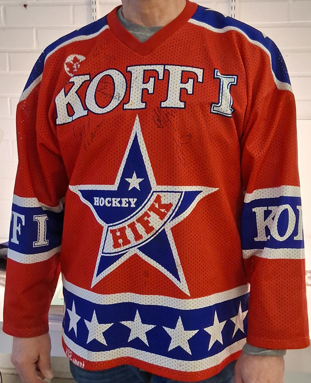 Pelipaita HIFK Iiro Järvi 31# game worn
