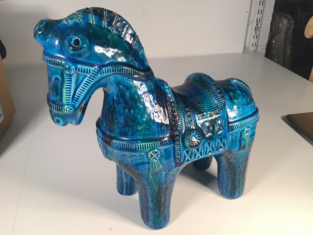 Keramiikkahevonen Aldo londi, Italia Vitossi