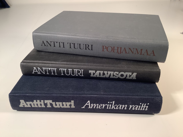 Antti Tuurin kolme kirjaa