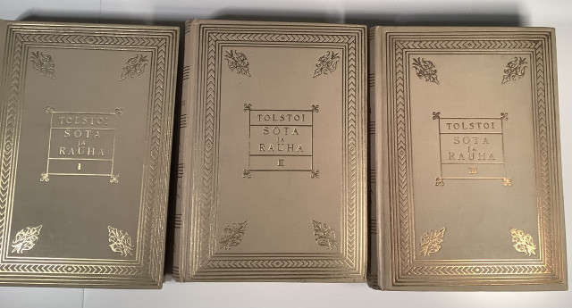 Tolstoi: Sota ja rauha 1-3, 1924