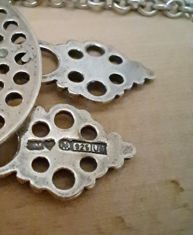 Kalevalakoru Lapin riipus hopea