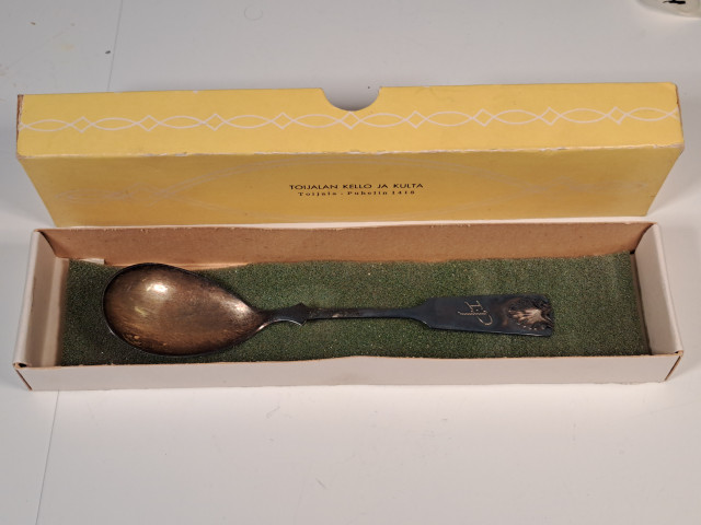 Alpakkalusikka Toijalan kello&kulta