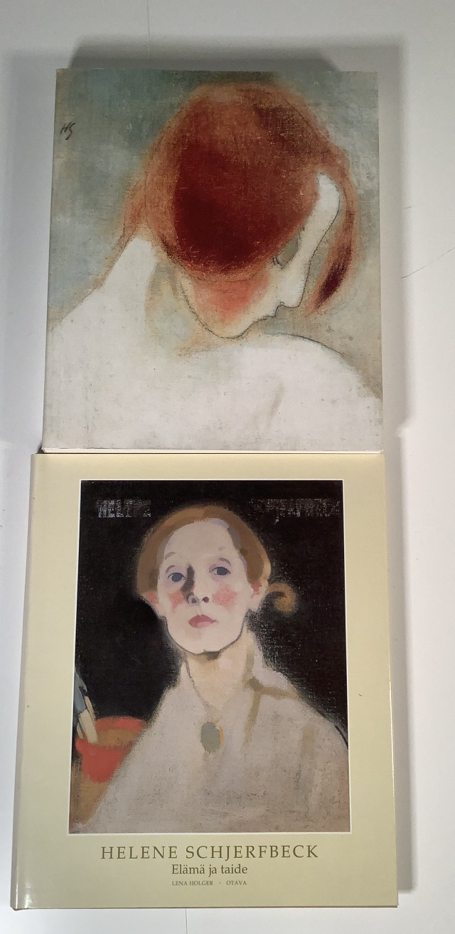 Helena Schjerfbeck Elämä ja taide, Lena Holger Otava ( ja Ateneumin 1992 Helena Schjerfbeckin näyttelykirja 332 sivua