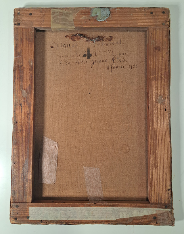 Vanha maalaus vuodelta 1923