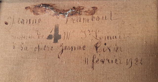 Vanha maalaus vuodelta 1923