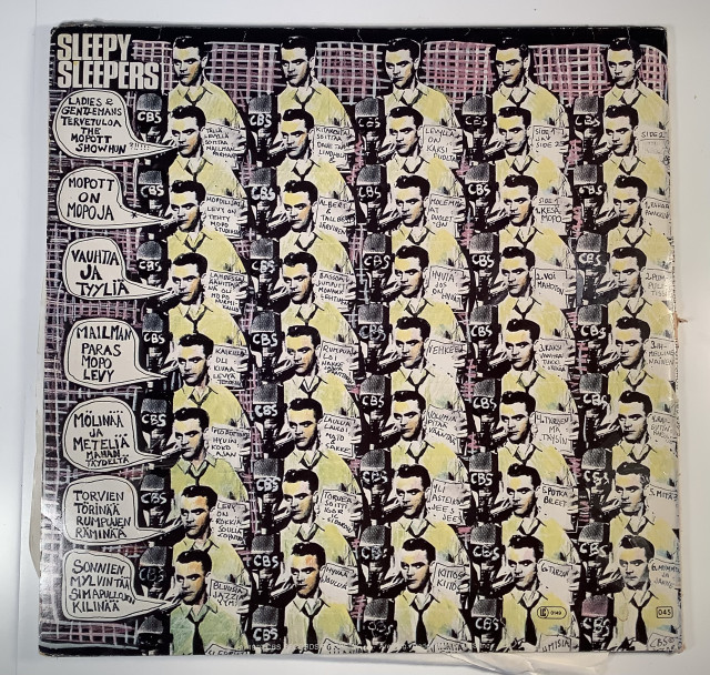 Sleepy zsleepers:The Mopott Show.  Lp-levy