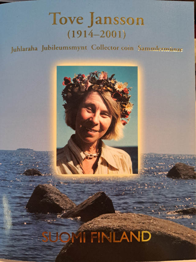 Muumimitali kokoelma Sterling hopeaa 925 mukana aitoustodistukset